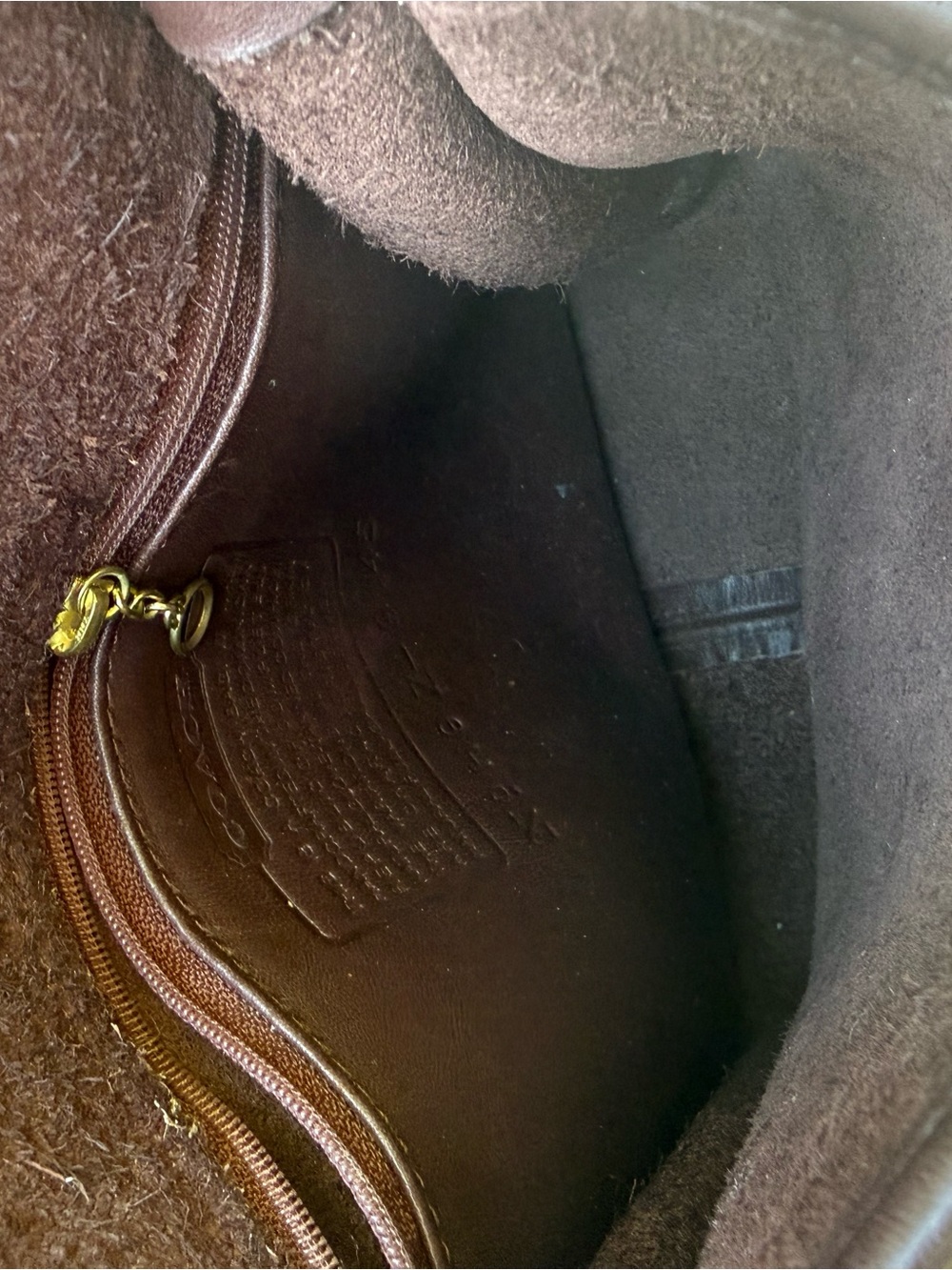 Coach vintage Leather Crossbody Bag - Picture 8 of 11